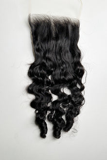  5x5 HD Lace Closure - Mix Curl Hair