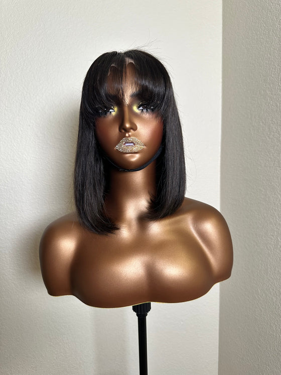 Cox - Bang lace closure Wig