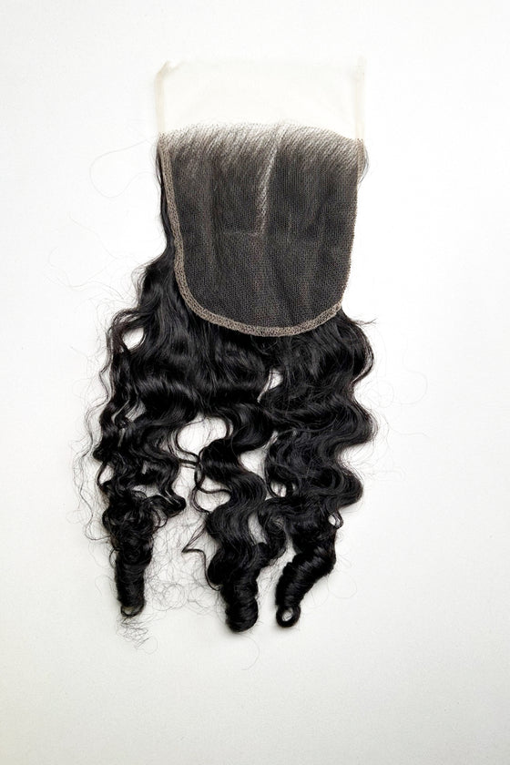 5x5 HD Lace Closure - Mix Curl Hair